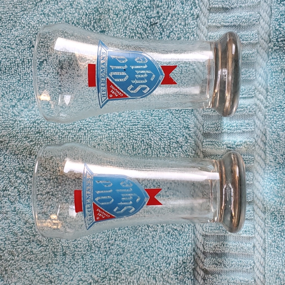 Vintage Old Style Beer glasses